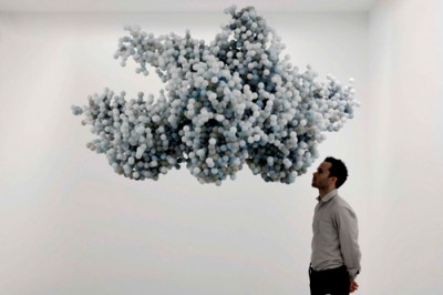 Daniel Arsham's Pixel Clouds