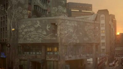 Reverse Graffiti Ad For Miller