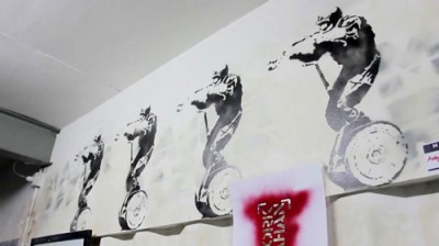 MAJOR RAZOR : Stencil Art Exhibition