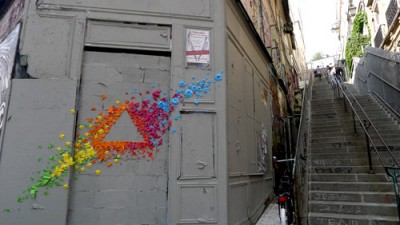 Origami Street Art