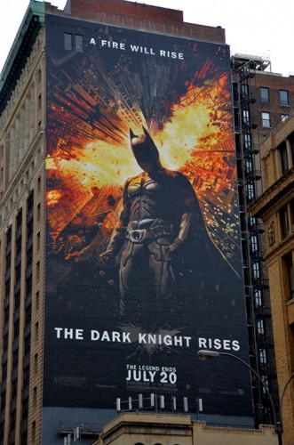 The Dark Knight Rises Street Art