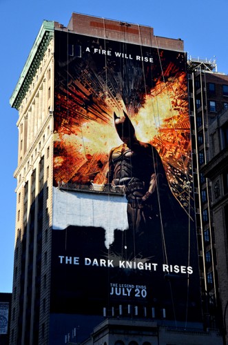 The Dark Knight Rises Street Art