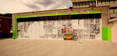 NEVERCREW : Making Of Video Of Outdoor Painting MAGENTA