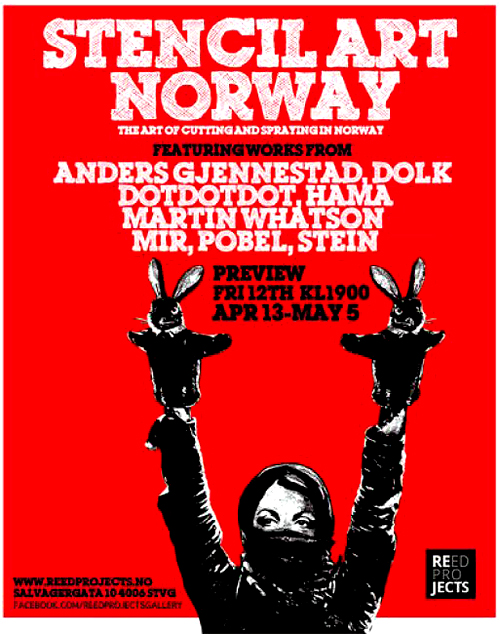 Stencil Art Norway Exhibition Photos
