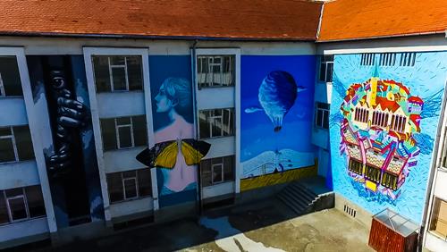 Sibiu International Street Art Festival 2016 Murals