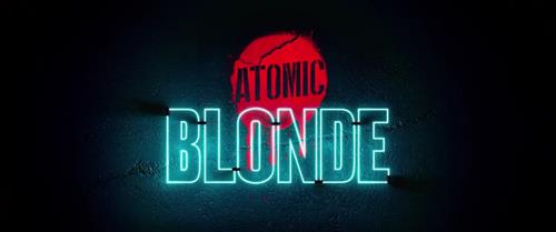 Atomic Blonde's Stencil Graffiti Titles
